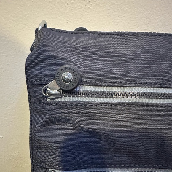 Kipling Keiko Foggy Grey Nylon Crossbody Bag - Picture 4 of 4